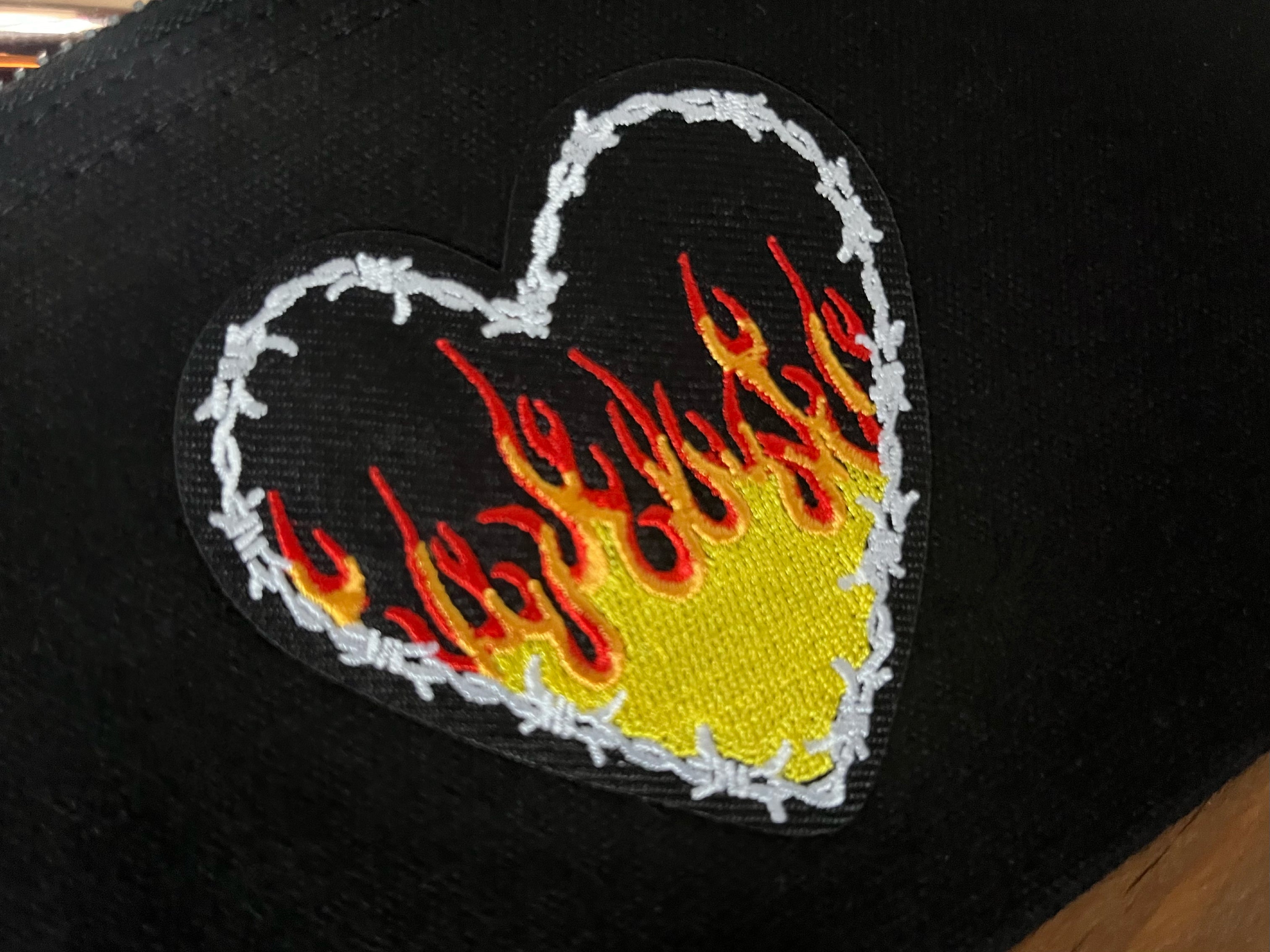 Flaming Heart Purse image 2