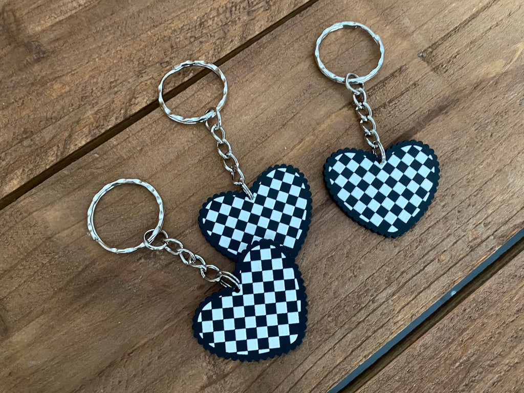 Checkerboard Keyring  image 2
