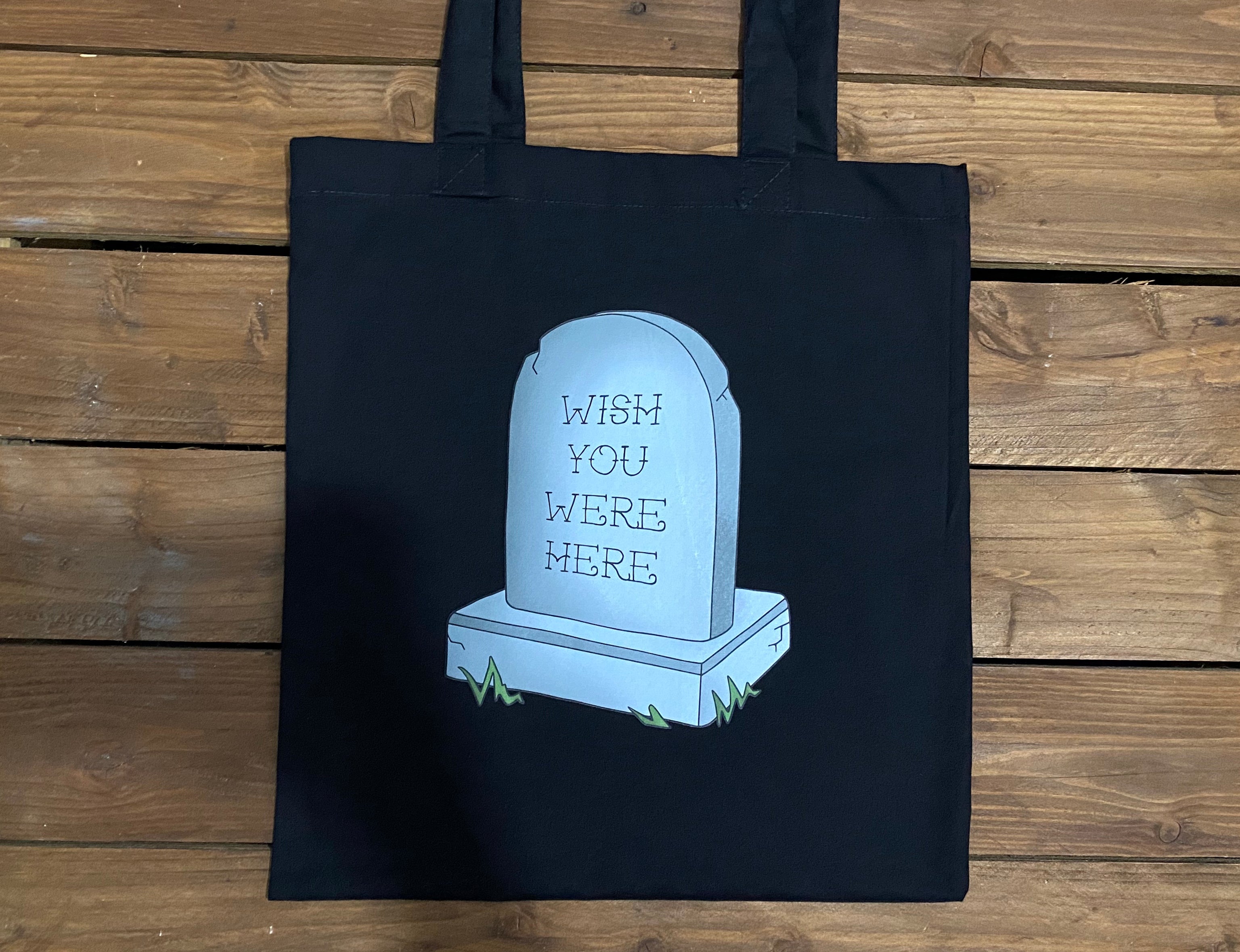 Gravestone Tote Bag image 0