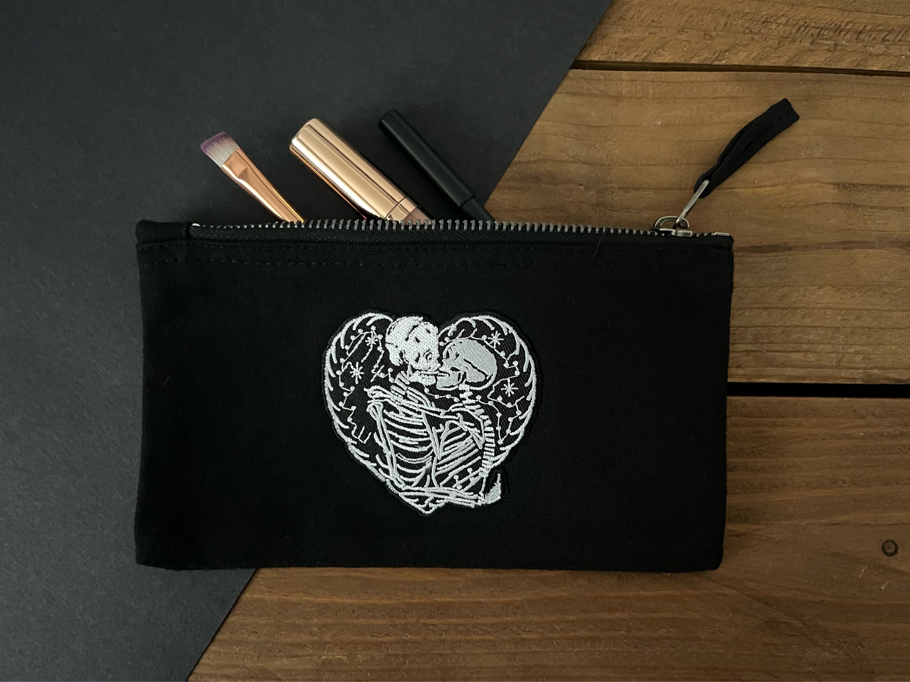 Kissing Skeletons Storage Purse image 0