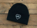 Nope Heart Beanie Hat image 0