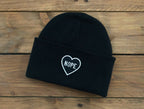 Nope Heart Beanie Hat image 0