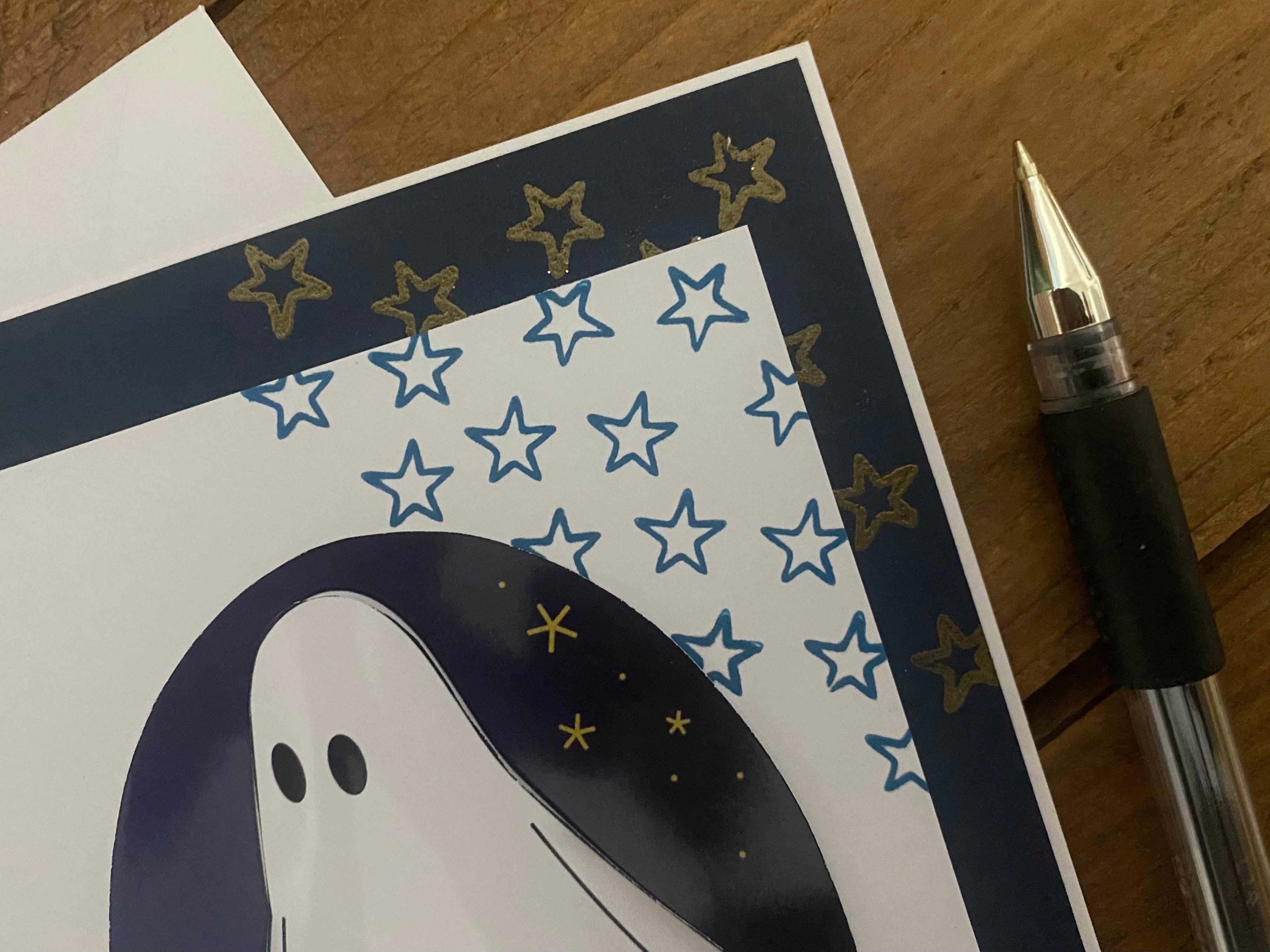 Hey Boo Ghost Card image 3