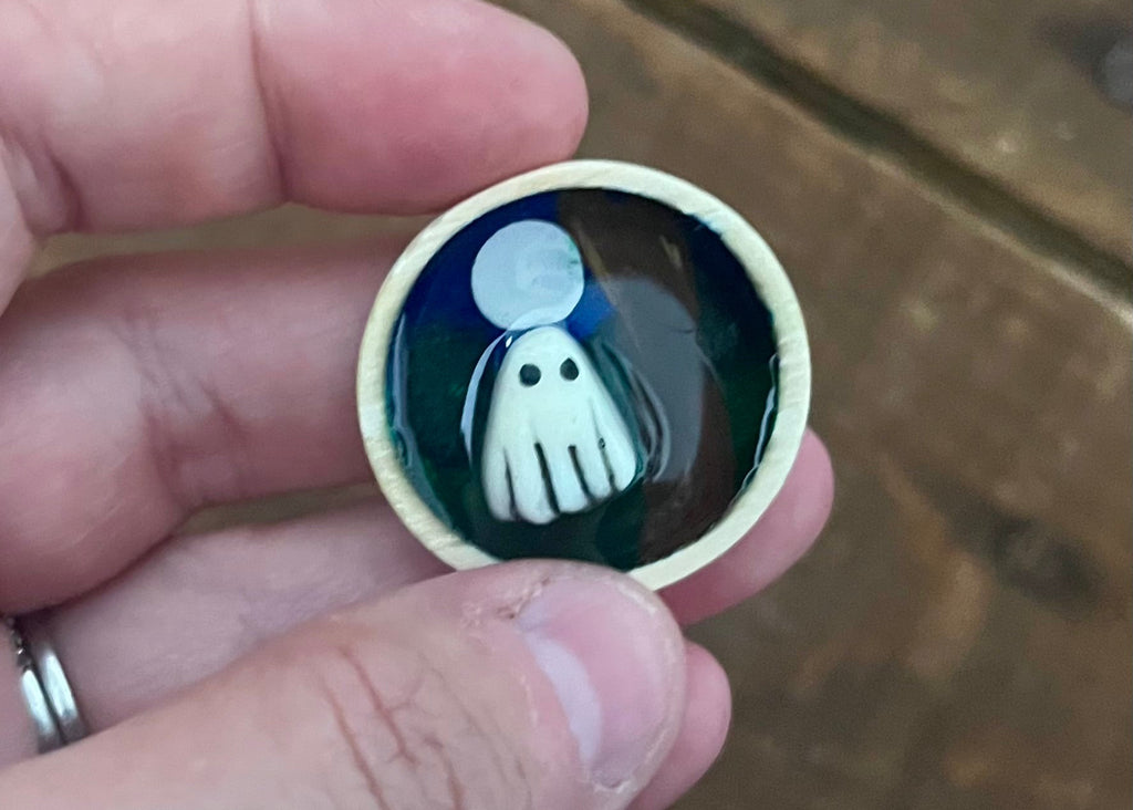 Ghost Fridge Magnet