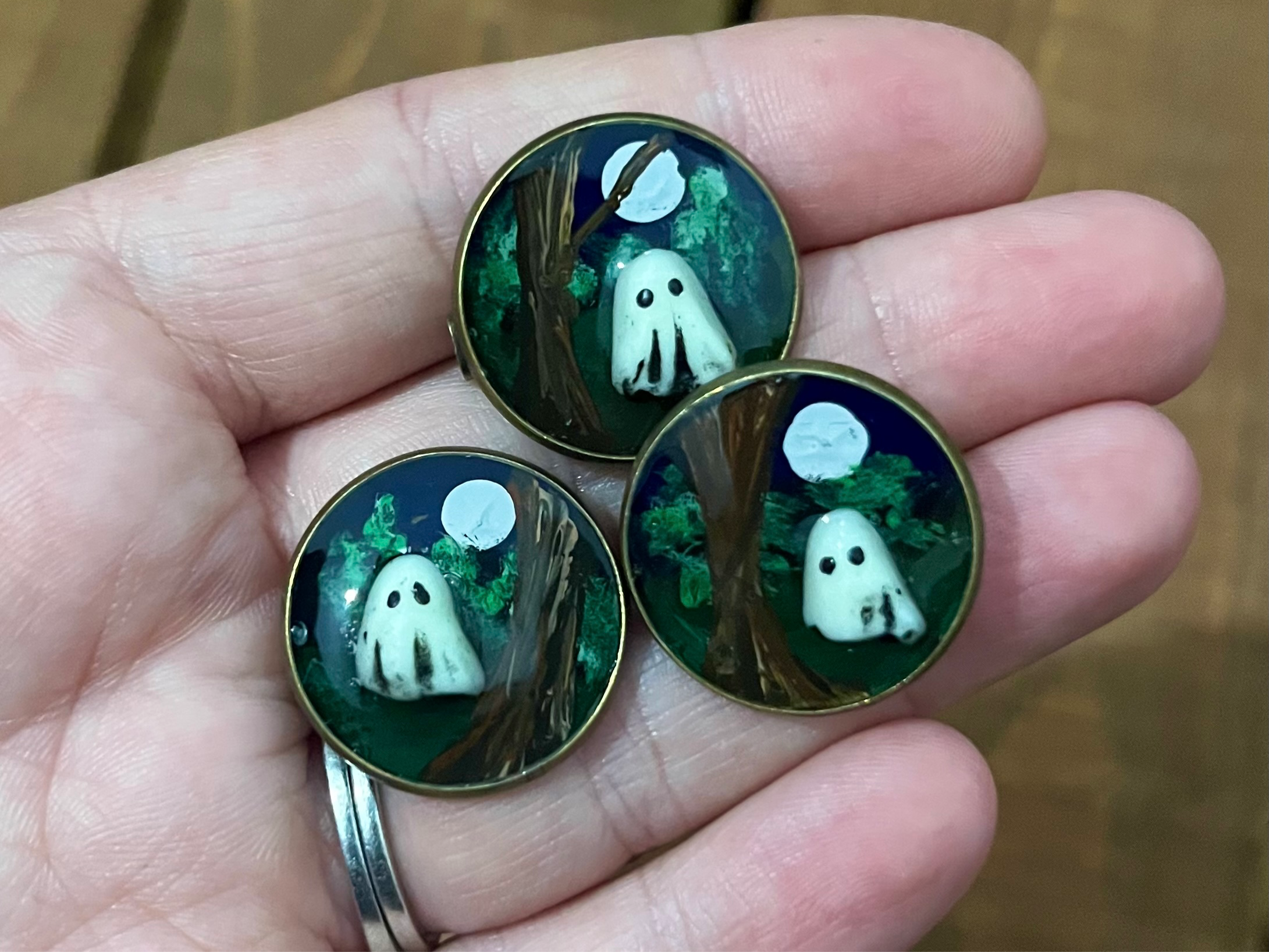 Ghost Mini Pin Badge image 0