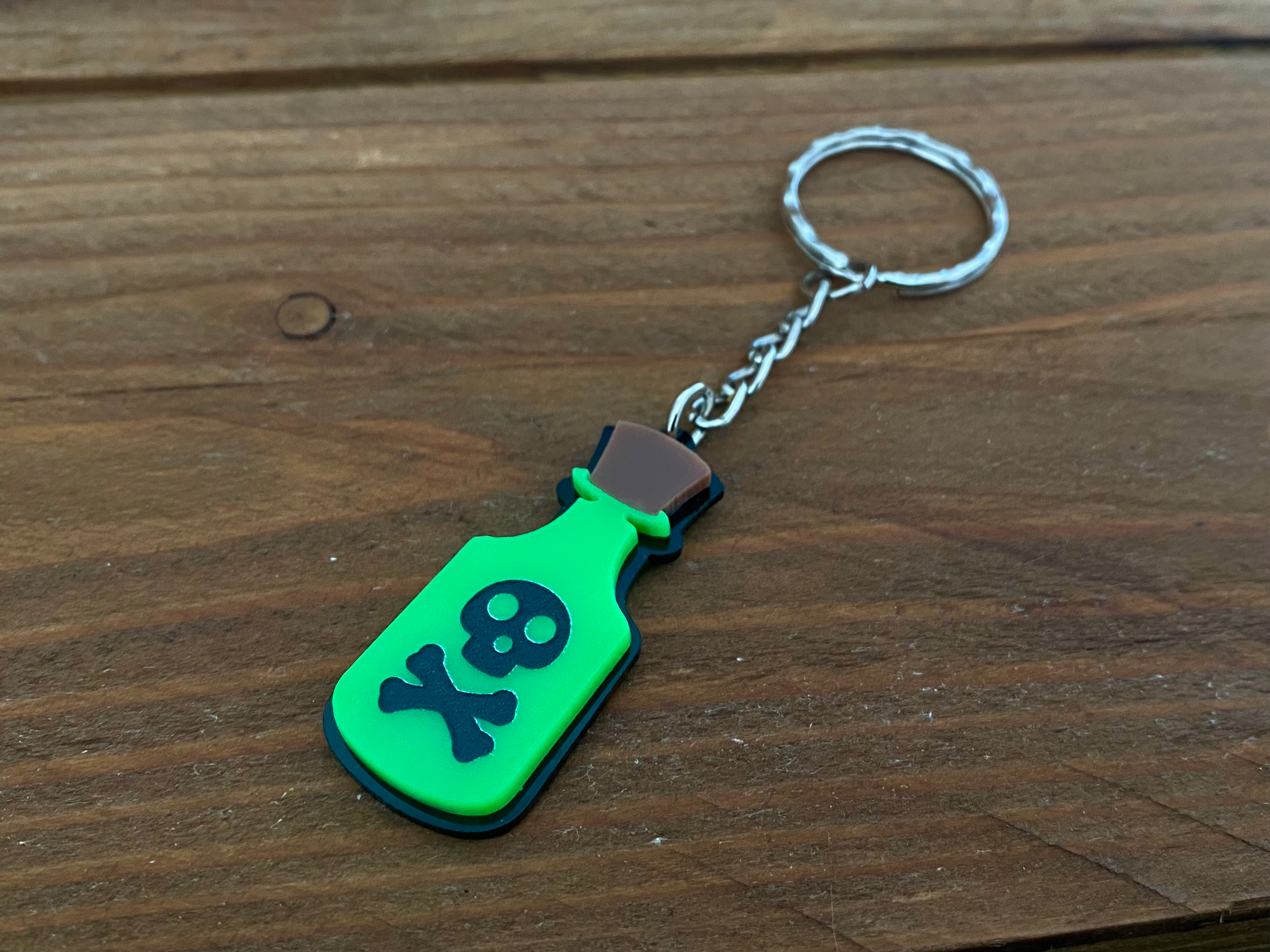 Mini Potion Bottle Keyring image 0