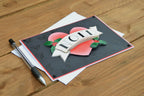Noel Tattoo Christmas Card image 1