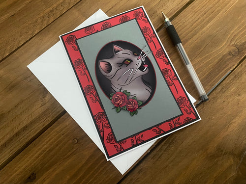 Demon Cat Card image 1
