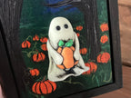 Pumpkin Ghost Wall Art image 3