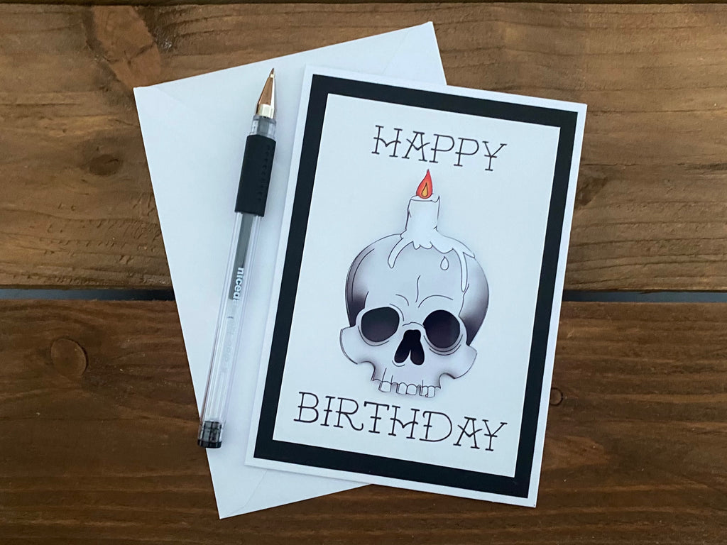 Skull Birthday Card image 0