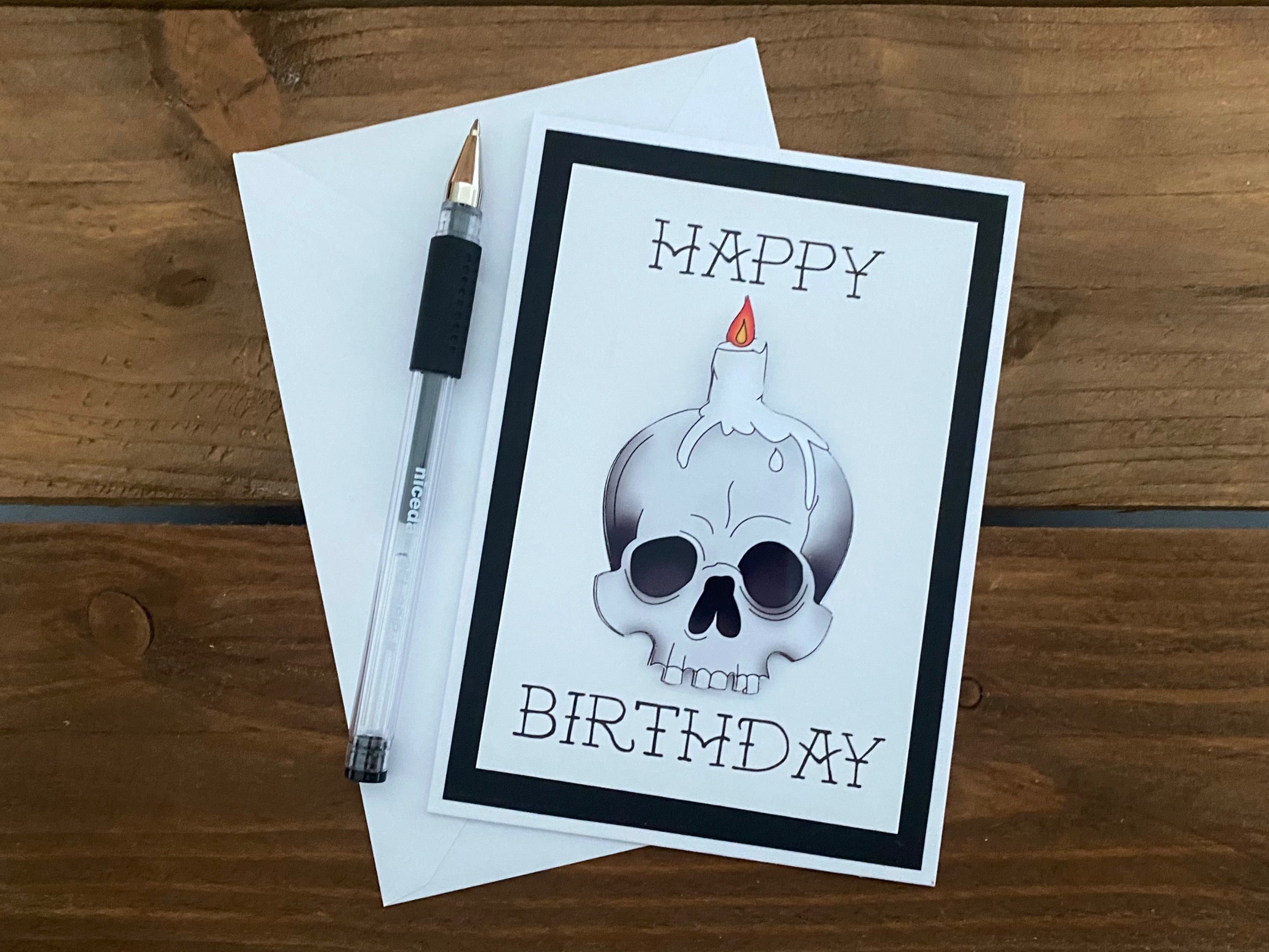 Skull Birthday Card image 0