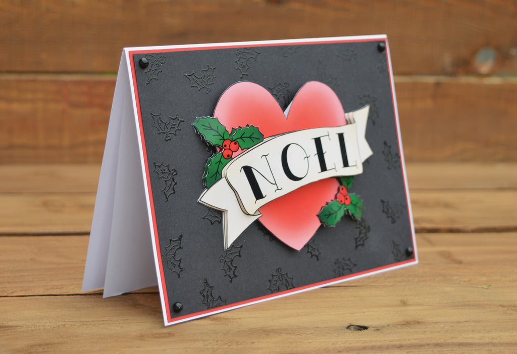 Noel Tattoo Christmas Card image 3