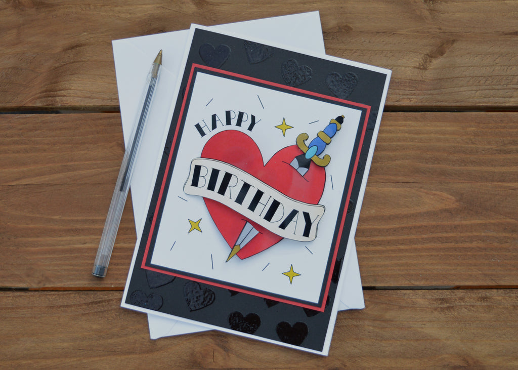 Heart Birthday Card image 0