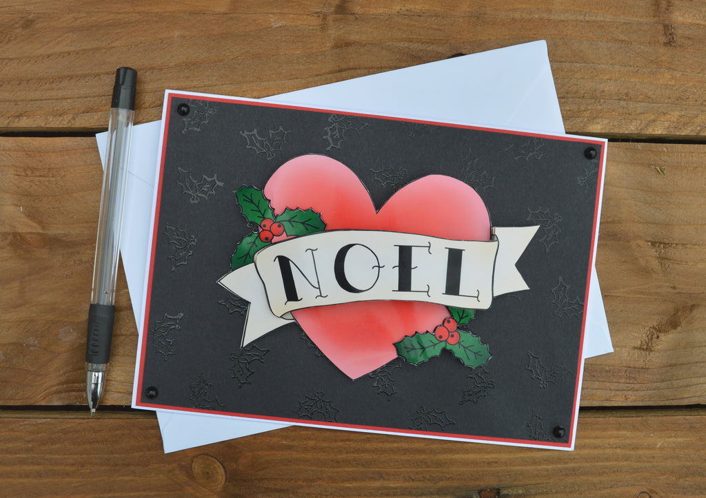 Noel Tattoo Christmas Card image 0