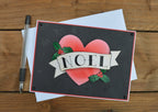 Noel Tattoo Christmas Card image 0