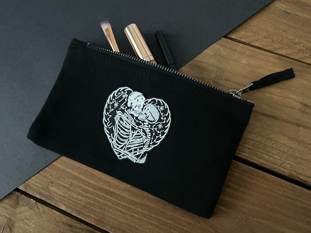 Kissing Skeletons Storage Purse image 2