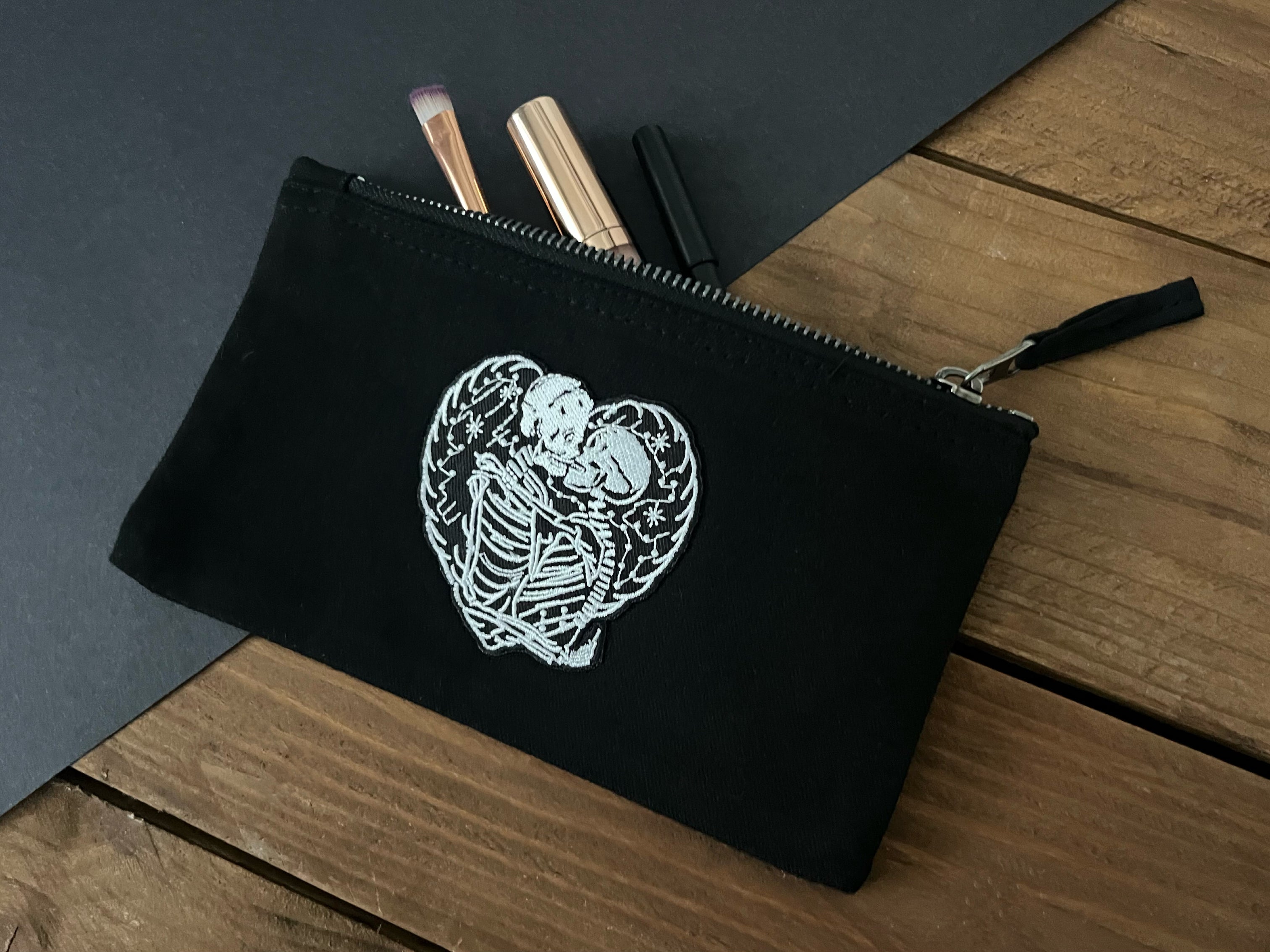 Kissing Skeletons Storage Purse image 2
