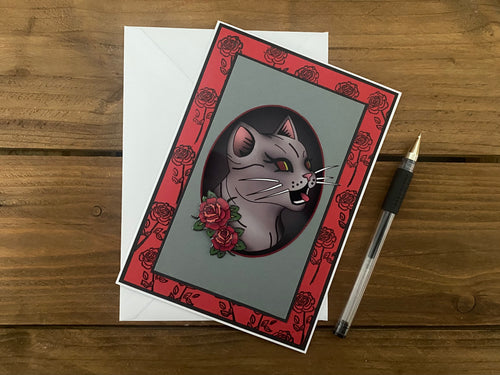 Demon Cat Card image 0