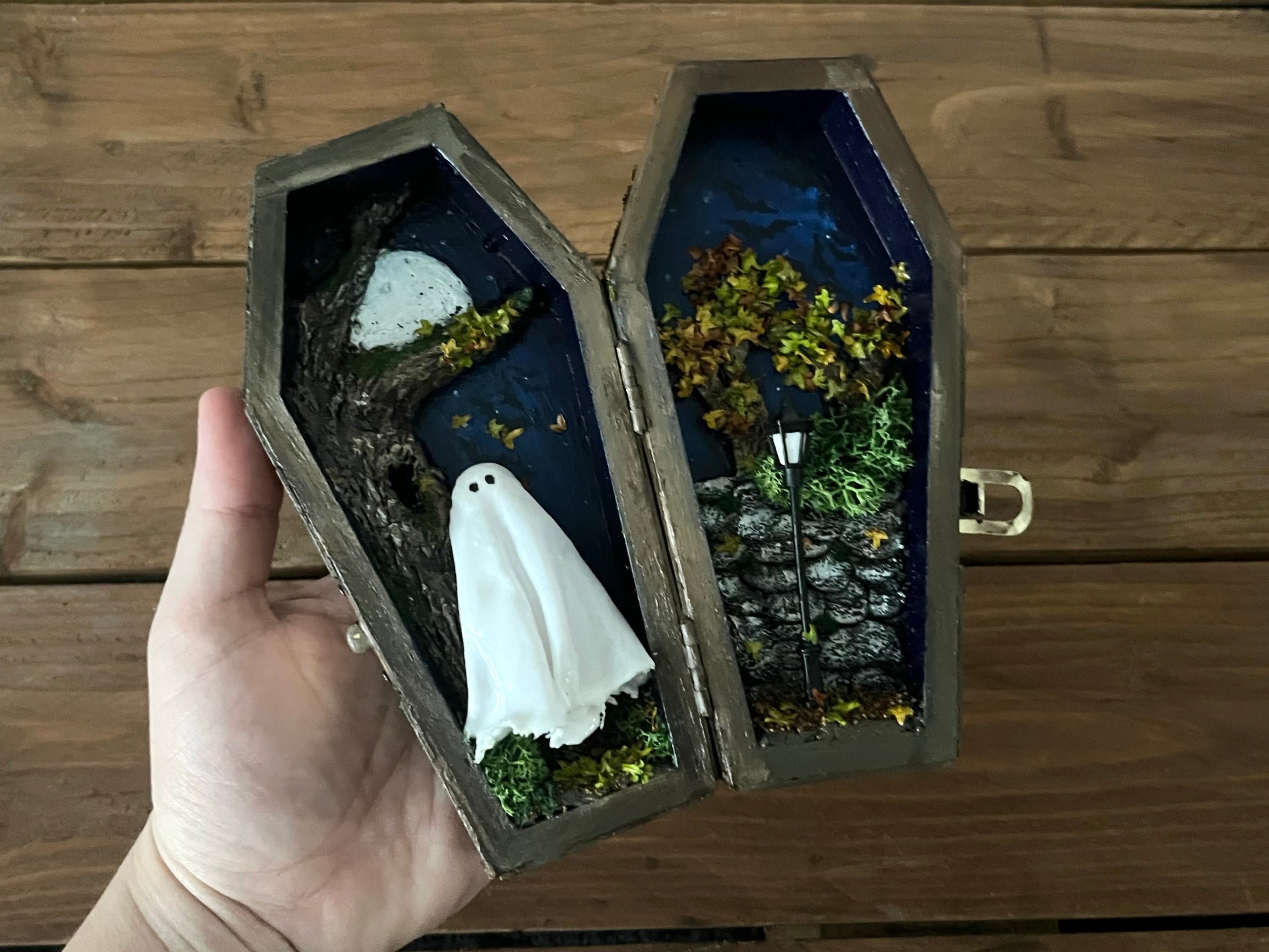 Ghost Coffin Miniature Scene image 0