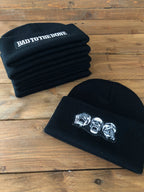 Skull Beanie Hat (See No Evil, Hear No Evil, Speak No Evil) image 2