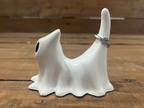 Ghost Cat Ring Holder Figurine image 2