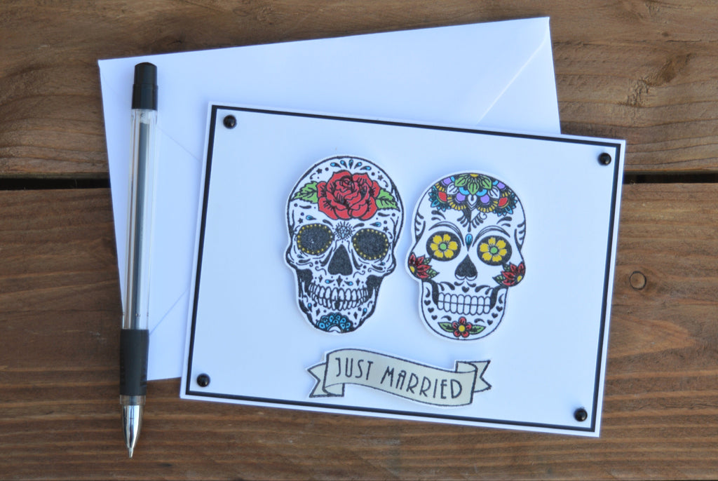 Skull Wedding Card image 0