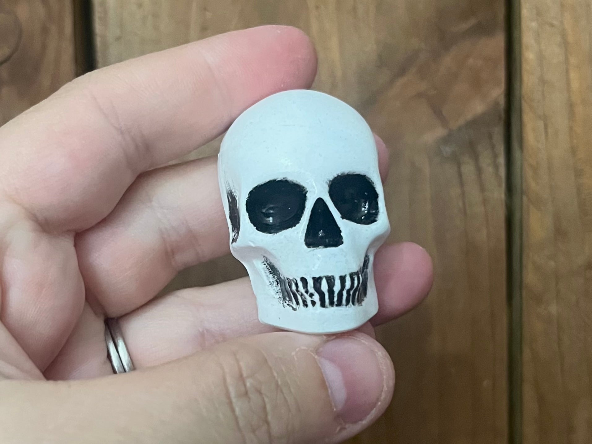 Skull Fridge Magnet image 0